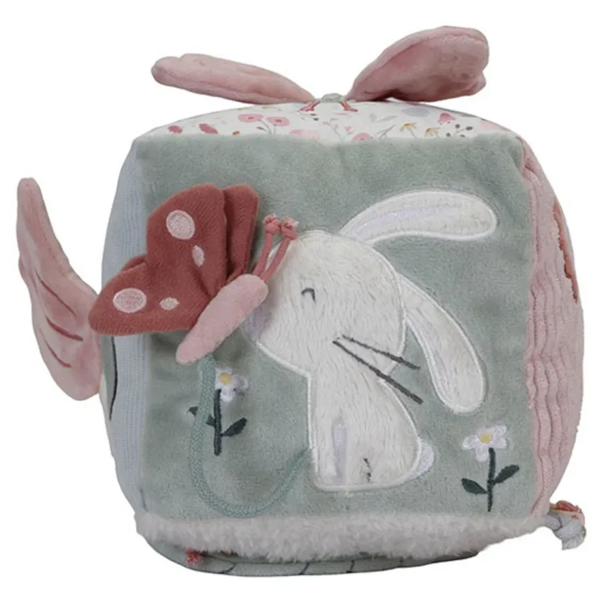 Activiteitenkubus Soft Flowers & Butterflies - Little Dutch
