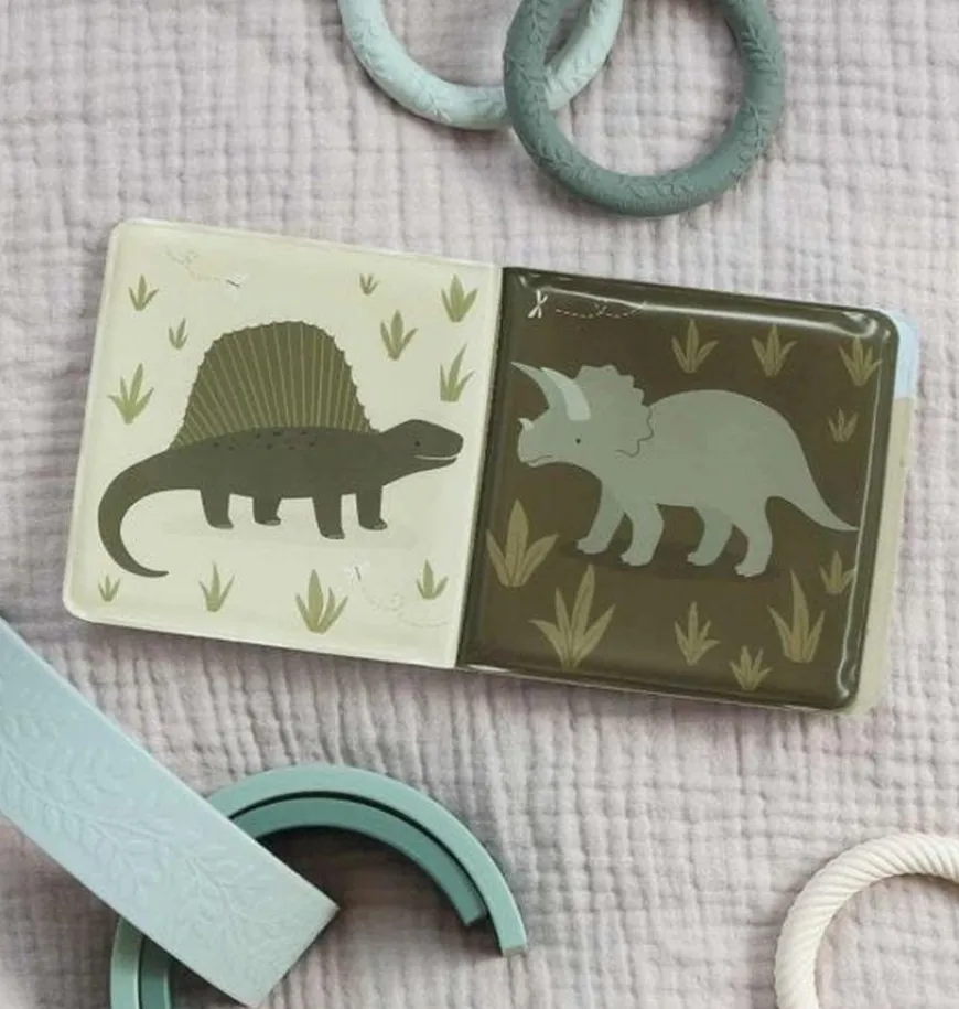 A Little Lovely Company Badboekje Dinosaur Friends