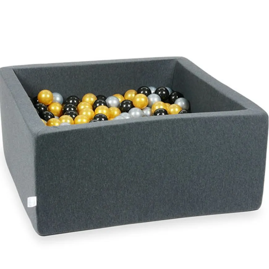 Ballenbad Graphite 90X90X40 Incl. Ballen - Moje