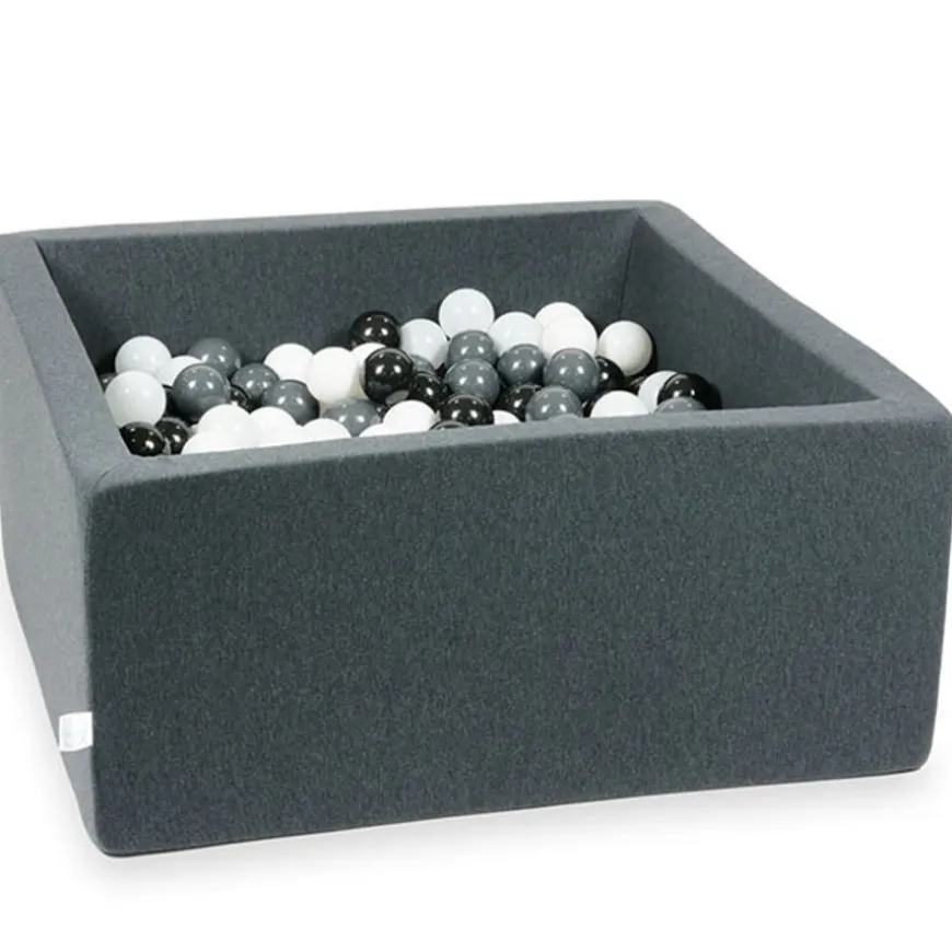 Ballenbad Graphite 90X90X40 Incl. Ballen - Moje