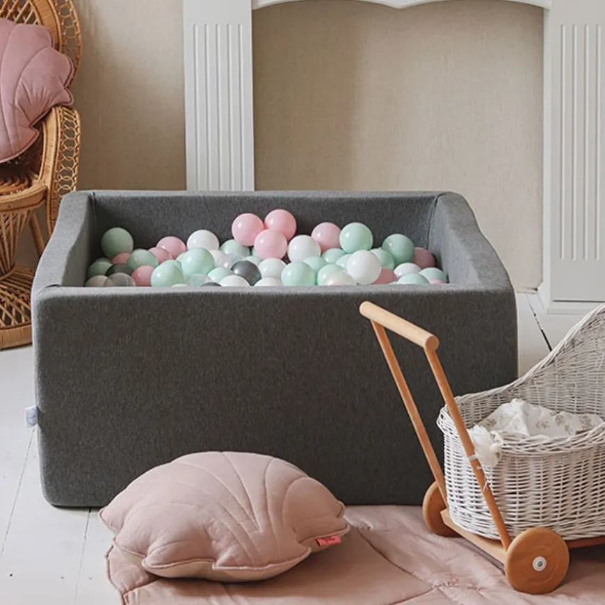 Ballenbad Graphite 90X90X40 Incl. Ballen - Moje