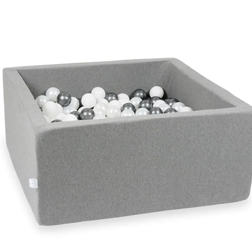 Ballenbad Grey 90X90X40 Incl. Ballen - Moje