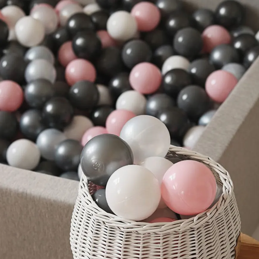Ballenbad Grey 90X90X40 Incl. Ballen - Moje