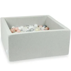 Ballenbad Light Grey 90X90X40 Incl. Ballen - Moje