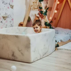 Ballenbad Marble 110X110X40 Incl. Ballen - Moje