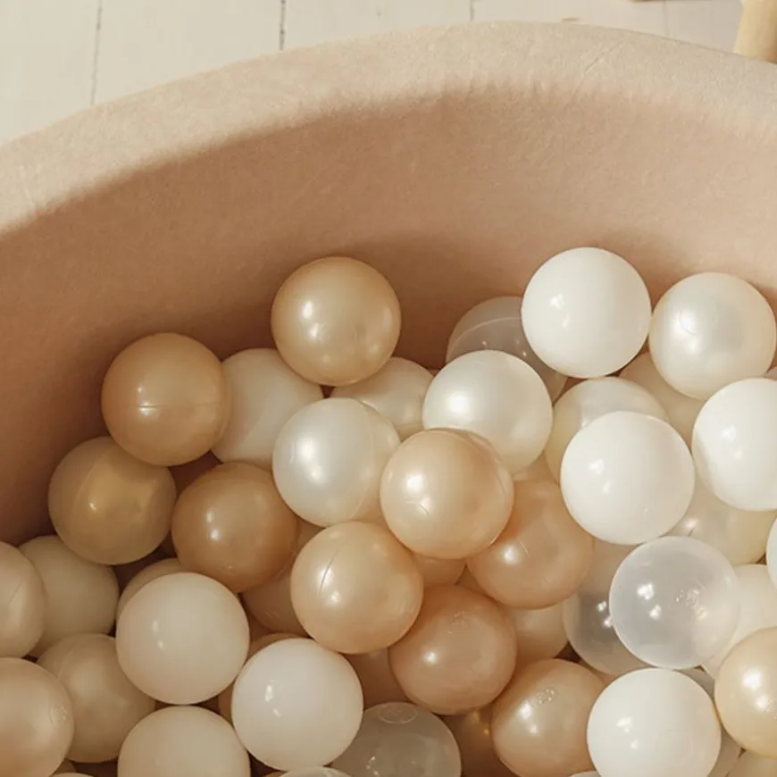Ballenbad Velvet Beige 90X40 +Ballen - Moje