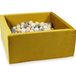 Ballenbad Velvet Gold 90X90X40 Incl. Ballen - Moje