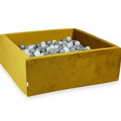 Ballenbad Velvet Gold 110X110X40 Incl. Ballen - Moje