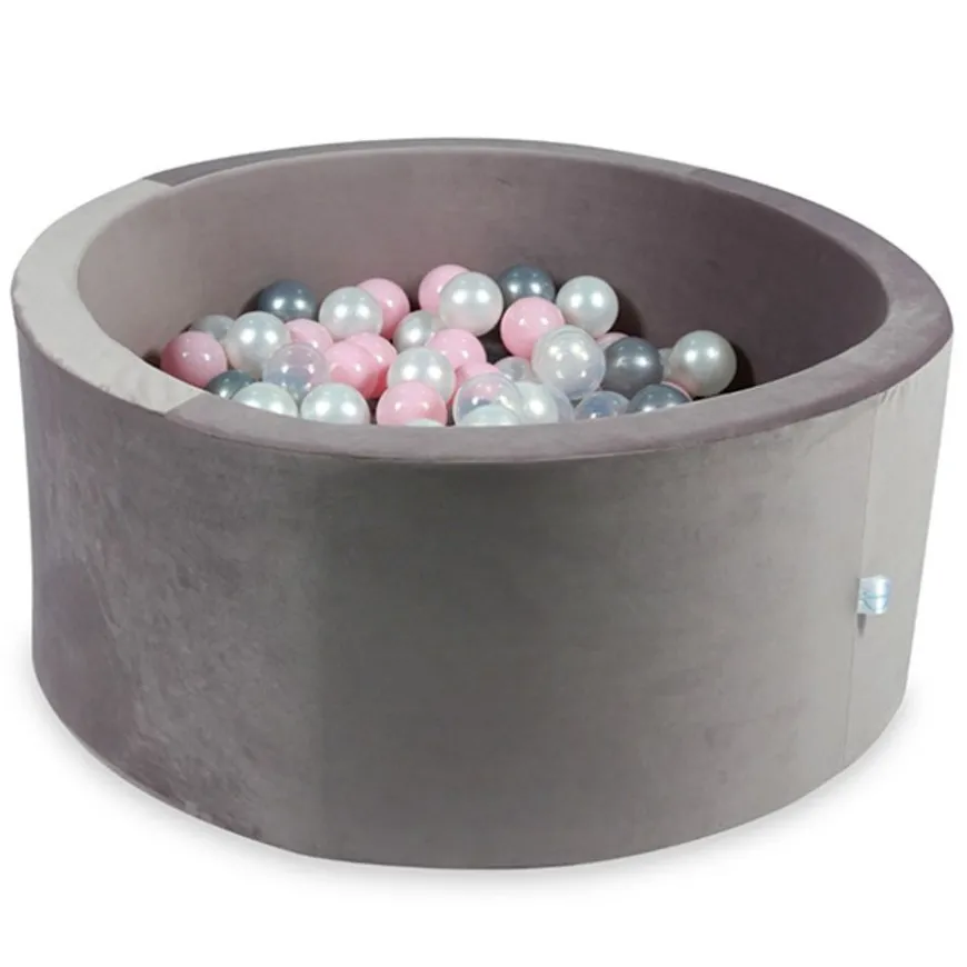 Ballenbad Velvet Lila 90X40 Cm Incl. Ballen - Moje