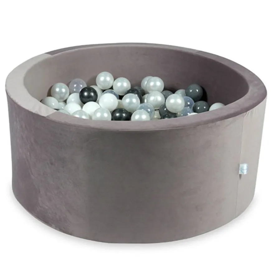 Ballenbad Velvet Lila 90X40 Cm Incl. Ballen - Moje