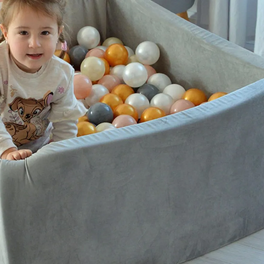 Ballenbad Velvet Rust 110X110 +Ballen - Moje