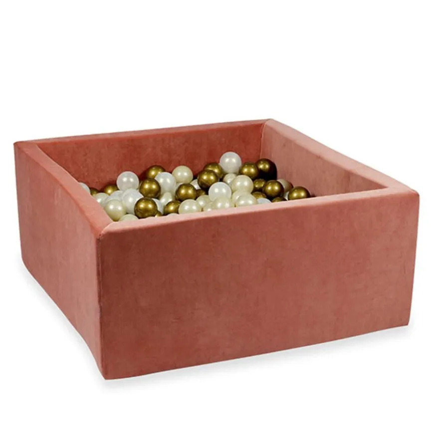 Ballenbad Velvet Rust 90X90X40 +Ballen - Moje