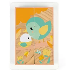 Blokpuzzel Dieren 6St - Janod