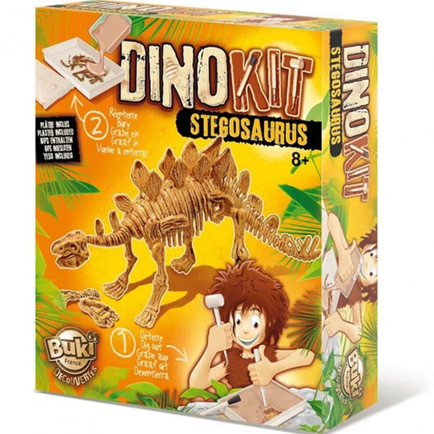 Buki Dinokit Uitgraafset Stegosaurus