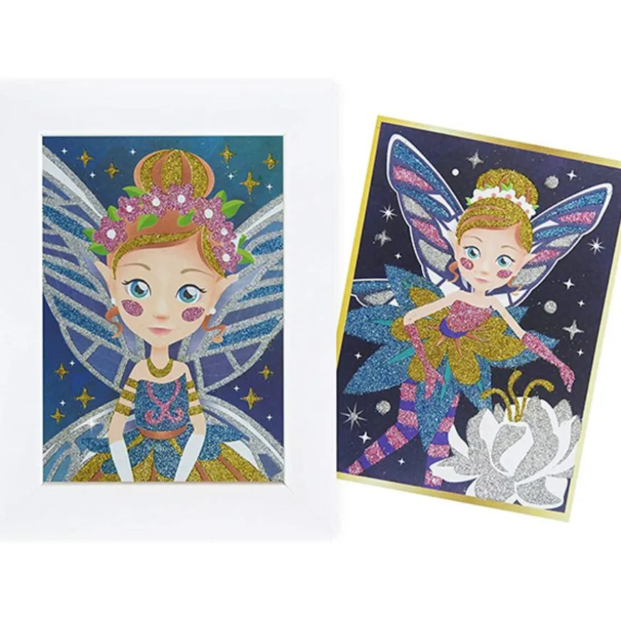 Buki Glitter Schilderijtjes Fee