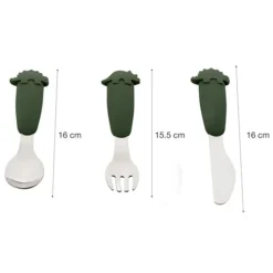 Citron Bestek Set Dino