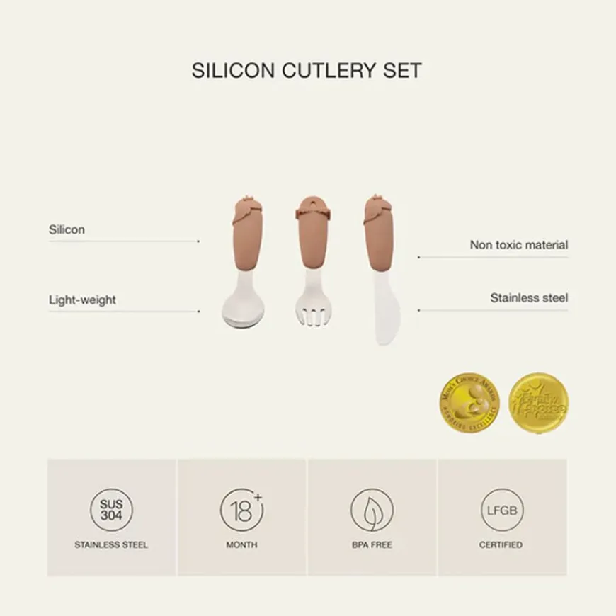 Citron Bestek Set Unicorn