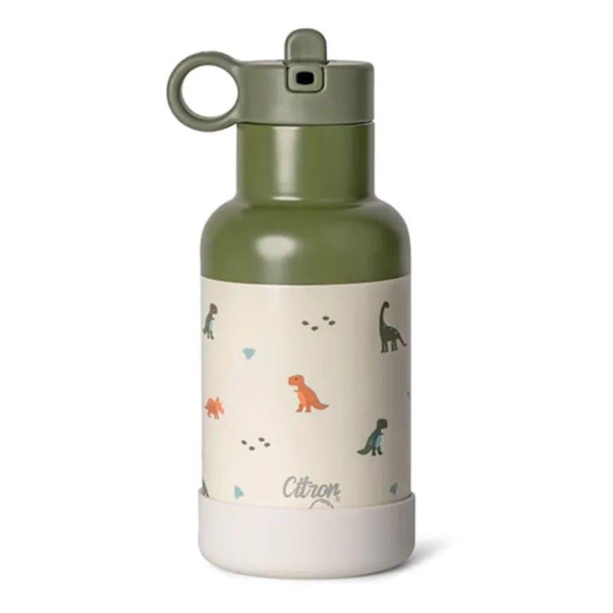 Citron Thermo Drinkfles 350 Ml Dino