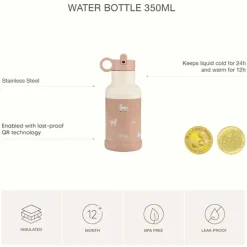 Citron Thermo Drinkfles 350 Ml Dino