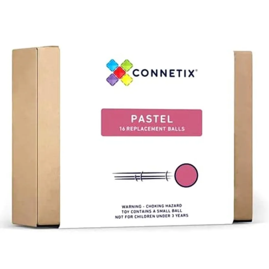 Connetix Tiles Ball Run Ballen Pastel 16 Stuks