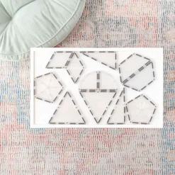 Connetix Tiles Clear Shape Expansion Pack 24 Pc Magneetblokken