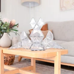 Connetix Tiles Clear Shape Expansion Pack 24 Pc Magneetblokken