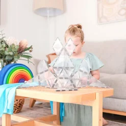 Connetix Tiles Clear Shape Expansion Pack 24 Pc Magneetblokken