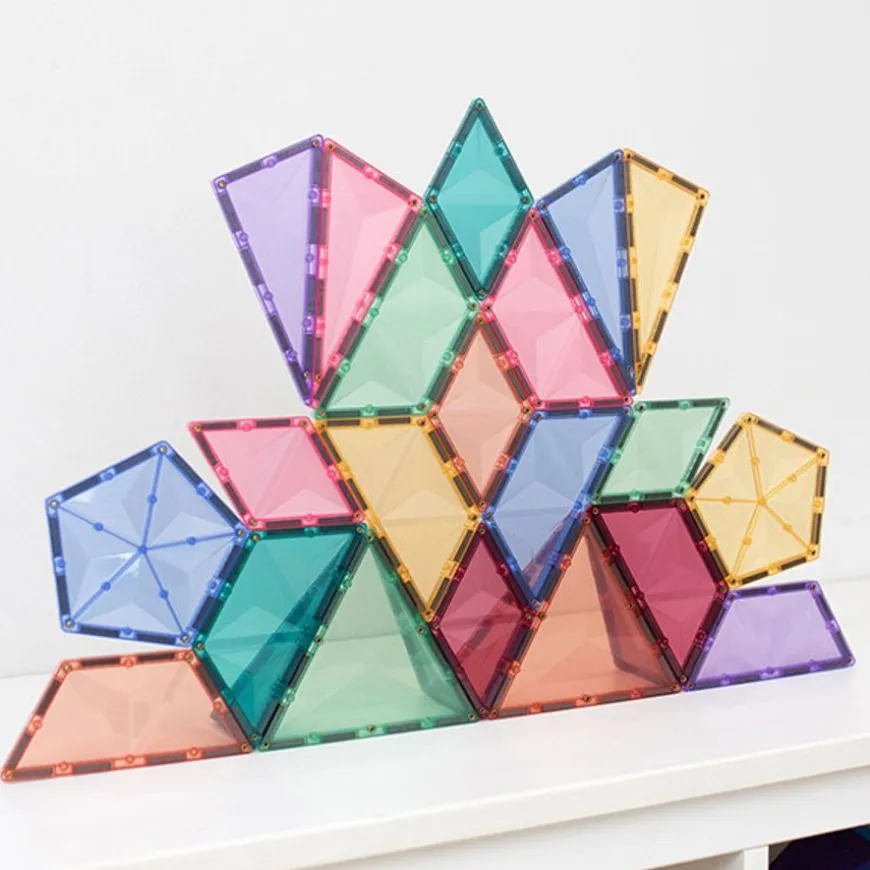 Connetix Tiles Pastel Shape Expansion Pack 48 Pc Magneetblokken