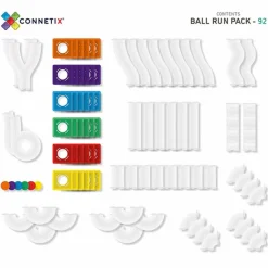 Connetix Tiles 92 Piece Ball Run Pack Magneetblokken