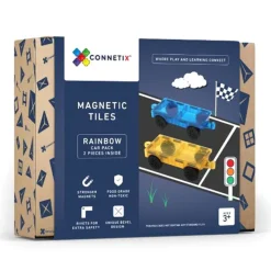 Connetix Tiles 2 Piece Car Pack Magneetblokken