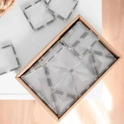 Connetix Tiles 34 Piece Clear Starter Pack Magneetblokken