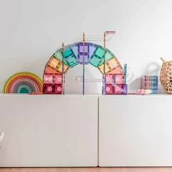 Connetix Tiles 106 Piece Pastel Ball Run Pack Magneetblokken