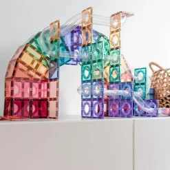 Connetix Tiles 106 Piece Pastel Ball Run Pack Magneetblokken