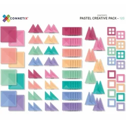 Connetix Tiles 120 Piece Pastel Creative Pack Magneetblokken