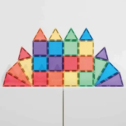 Connetix Tiles 24 Piece Rainbow Mini Pack Magneetblokken