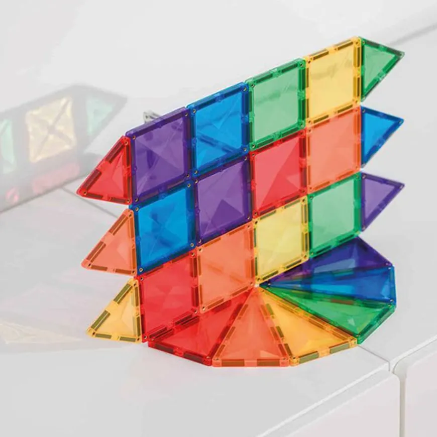 Connetix Tiles 24 Piece Rainbow Mini Pack Magneetblokken