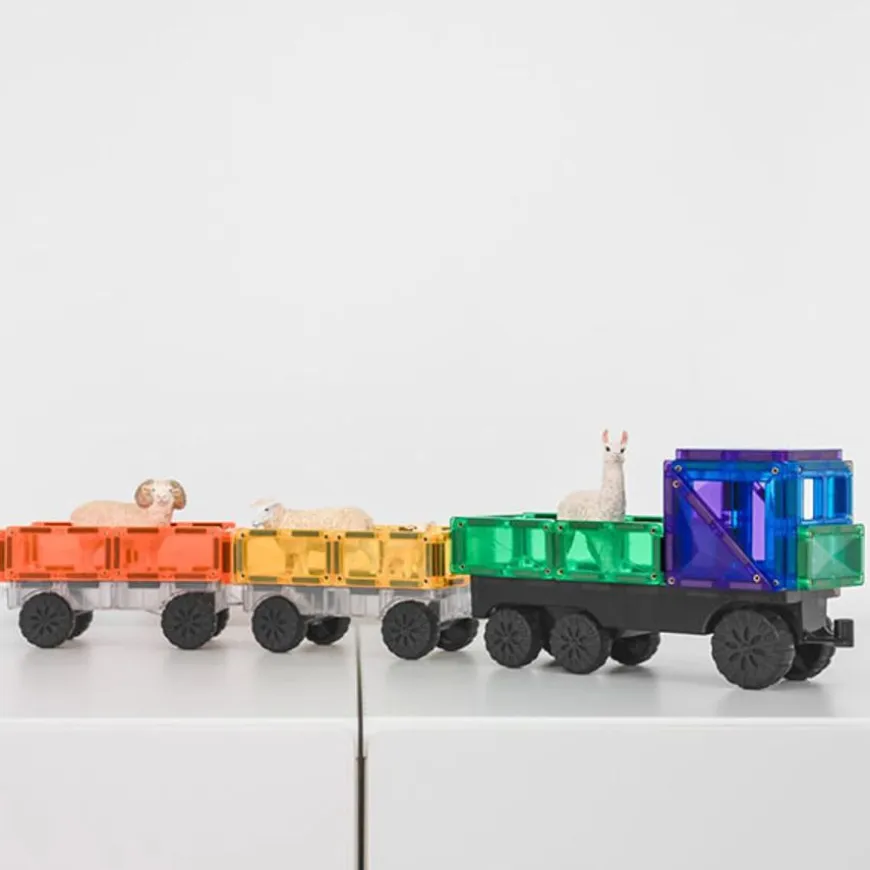 Connetix Tiles 50 Piece Rainbow Transport Pack Magneetblokken