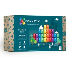 Connetix Tiles Rainbow Rectangle Pack 18 Pc Magneetblokken