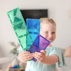 Connetix Tiles Rainbow Rectangle Pack 18 Pc Magneetblokken
