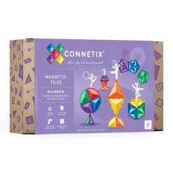 Connetix Tiles Rainbow Shape Expansion Pack 36 Pc Magneetblokken