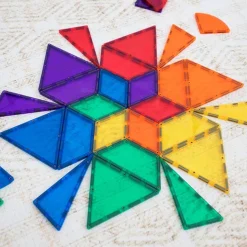 Connetix Tiles Rainbow Shape Expansion Pack 36 Pc Magneetblokken
