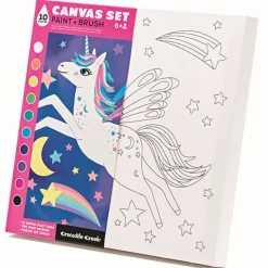 Crocodile Creek Canvas Schilderij Unicorn