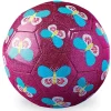 Crocodile Creek Glitter Voetbal 18Cm - Butterfly