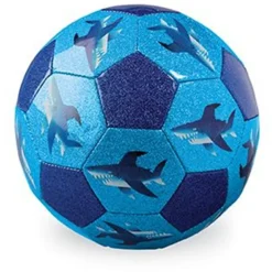 Crocodile Creek Glitter Voetbal 18Cm - Shark