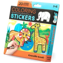 Crocodile Creek Inkleur Stickers Animal