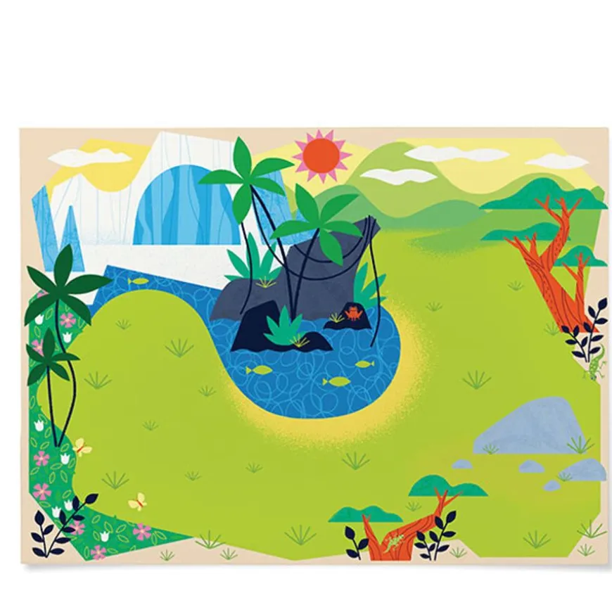 Crocodile Creek Inkleur Stickers Animal
