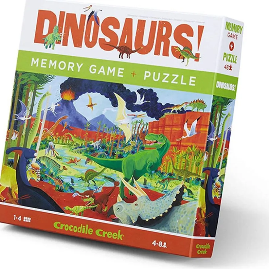 Crocodile Creek Memory En Puzzel Dinosaurussen