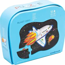 Crocodile Creek Mini Puzzel Blast Off 12St