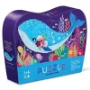 Crocodile Creek Mini Puzzel Whale Wonder 12St