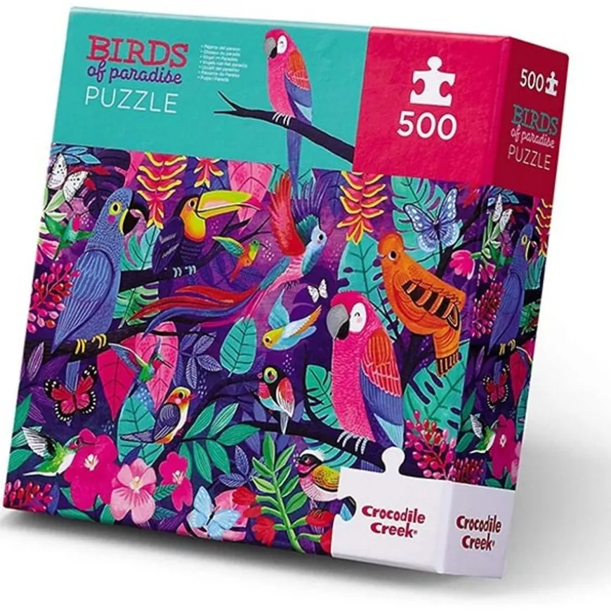 Crocodile Creek Puzzel Birds Of Paradise 500 St
